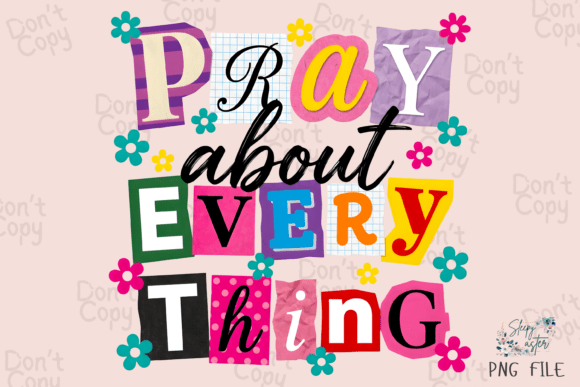 Retro Christian Faith, Bible Verse PNG for T-Shirt Designs