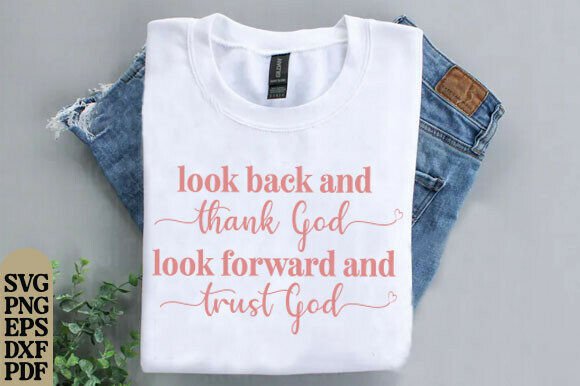 Thank God SVG, Trust God SVG, Christian