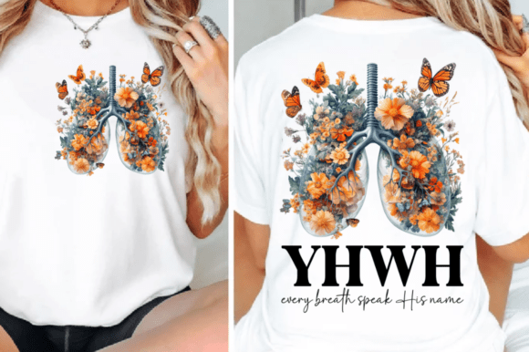YHWH Lungs Christian PNG: A Design Review