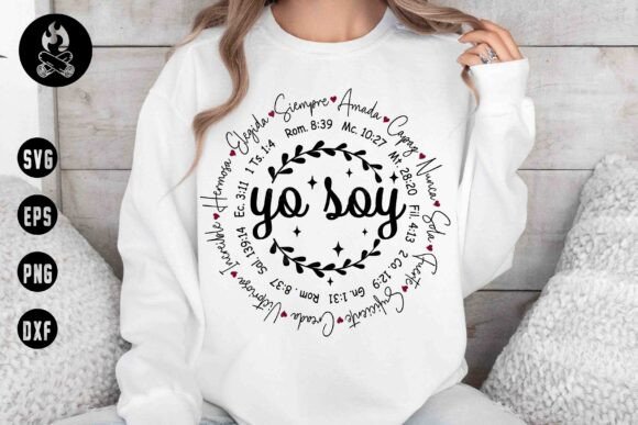 Yo Soy Christian SVG for T-Shirt Designs